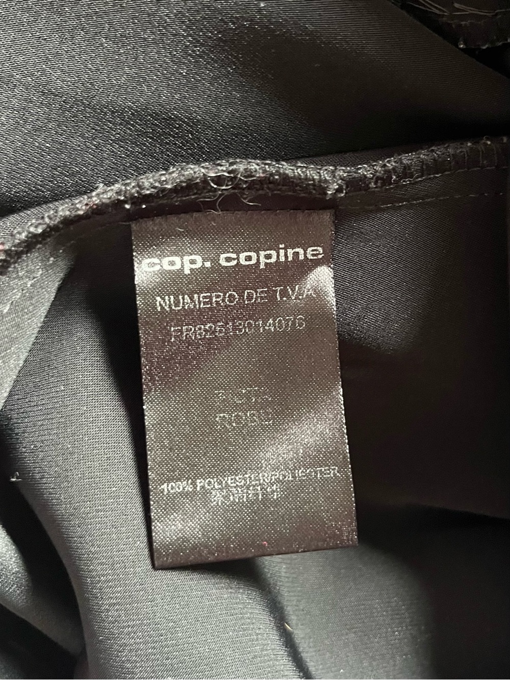 Cop.Copine Black Laser Cut RESPIRE A-Line Shift Dress with Really Cool Back 😘 - Picture 9 of 11